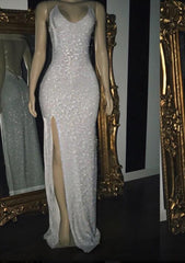 Long Sequin Evening Gowns Fashion 2024 Dress