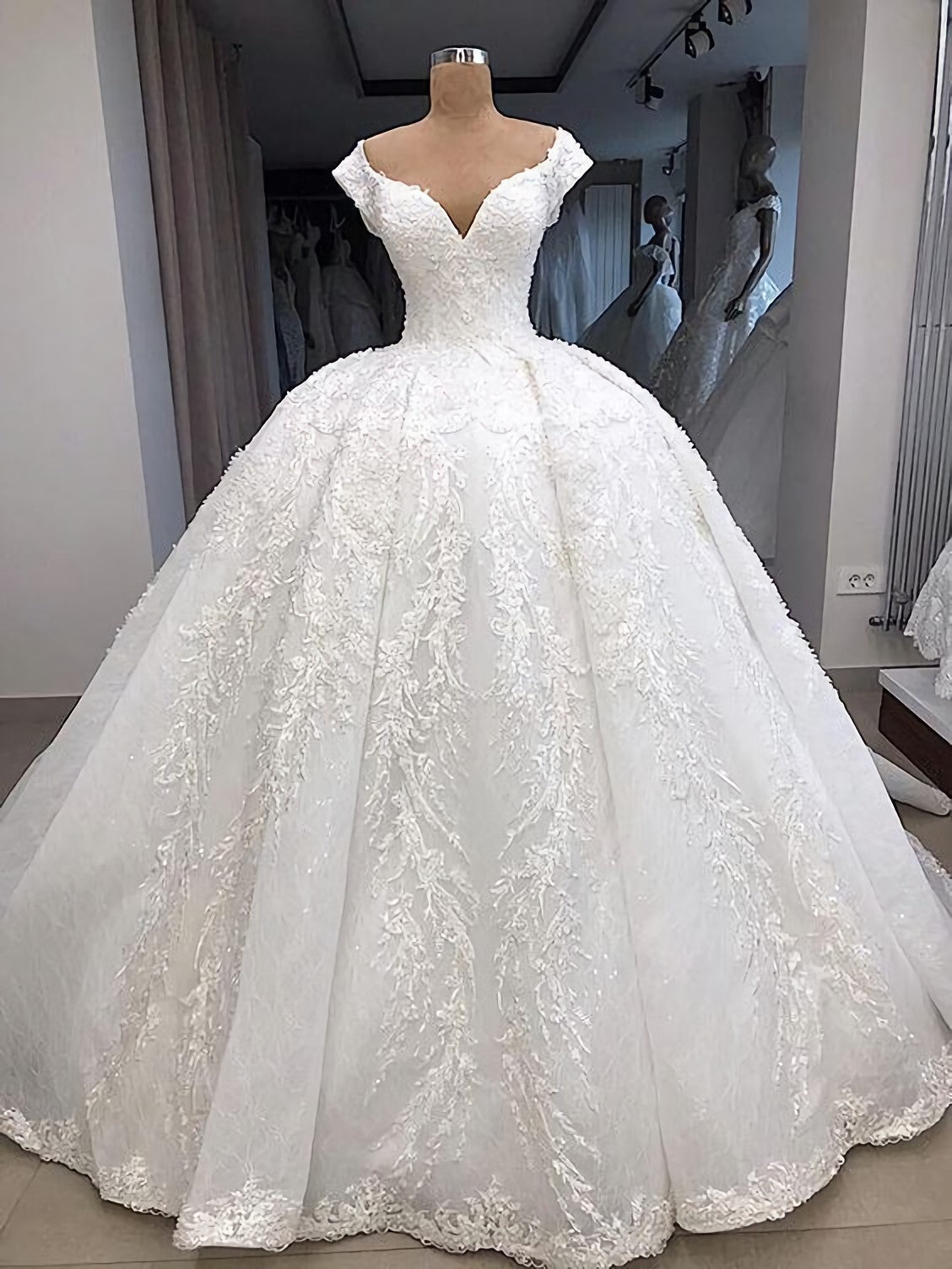 Sexy Prom Dress, Ball Gown Evening Dress, Wedding Dress