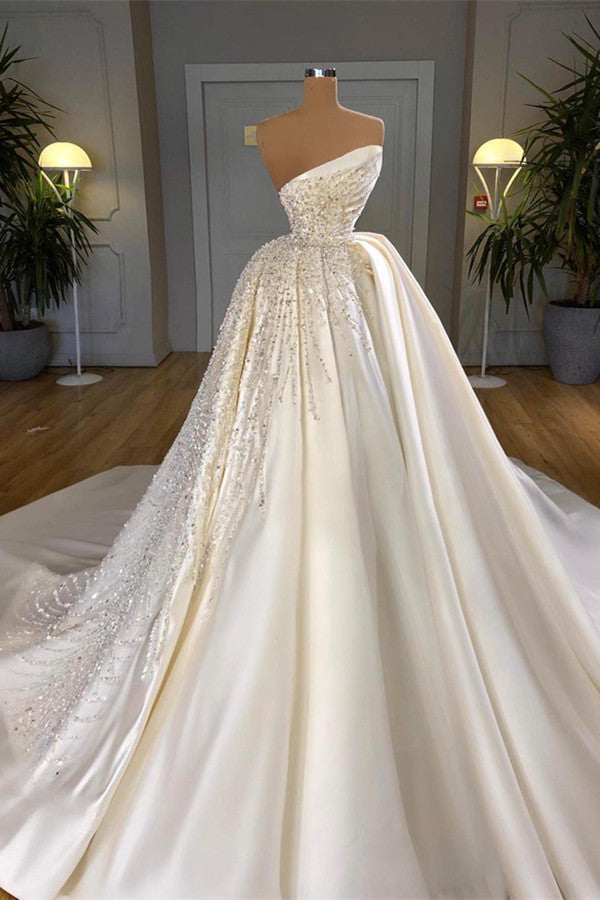 Designer Ball Gown Wedding Dress With Crystals Online