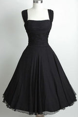 black vintage short prom dress 2024 homecoming dress vintage 1950s dress