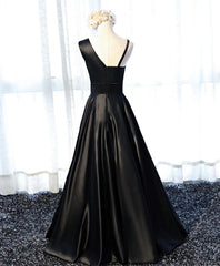 Stylish Satin Long Prom Gown Formal Dress